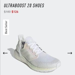 Ultraboost 20 Cloud White Size 8
